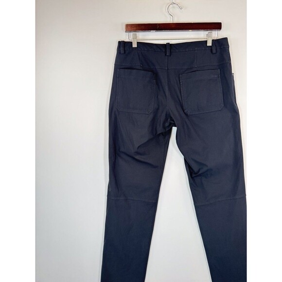 Lululemon Mens Pants Blue ABC Warpstreme Relaxed Straight Chino 5 Pocket 31x31 - Picture 8 of 10